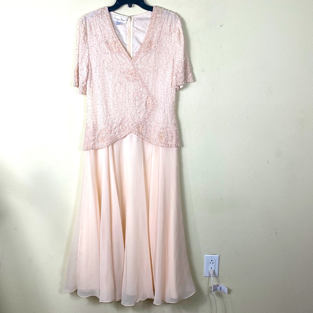 Laurence Kazar Vintage  Beauty Dress. Size L. - Picture 3 of 8
